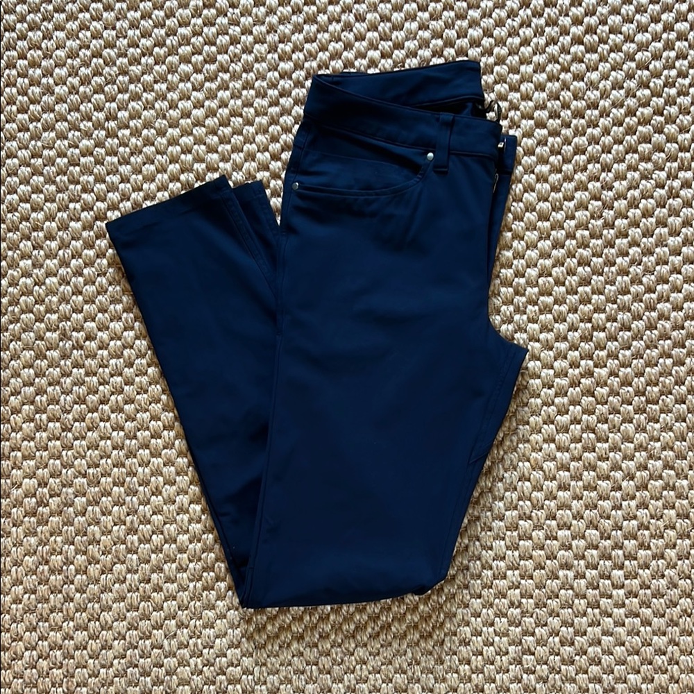Lululemon Navy ABC Slim Fit Pants 29x34